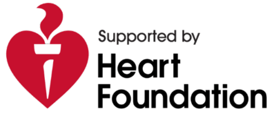 Supported by the Heart Foundation